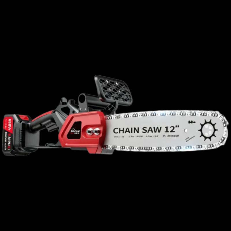 BAIPUXI Cordless Handheld Electric Chainsaw CN Plug (adapter Included)