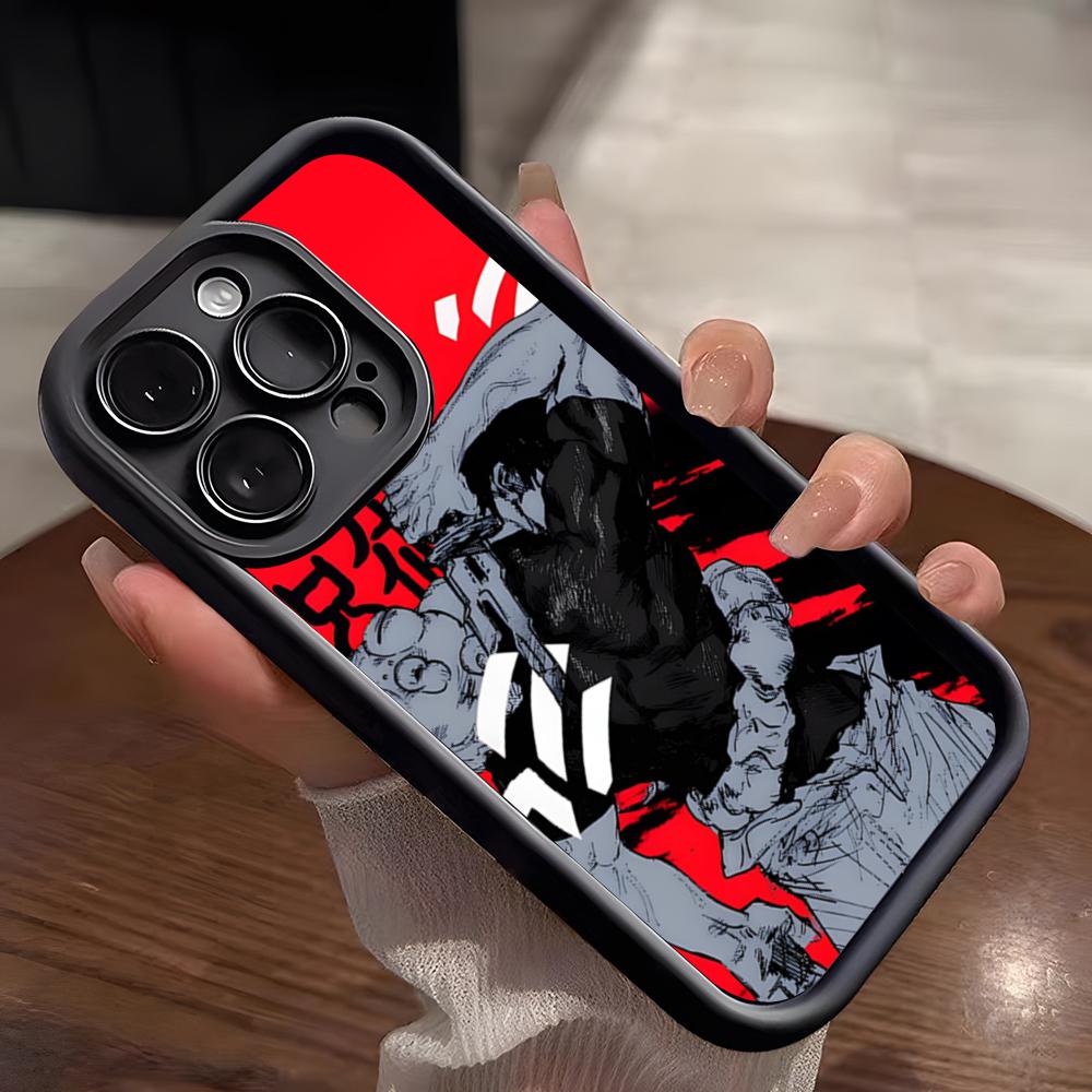 

Fushiguro Toji Cool Anime Phone Case For IPhone 17 Pro Max 15 Pro 16 14 Plus 12 13 Mini 11 Pro Shockproof Soft Cover iPhone17 Pro Max