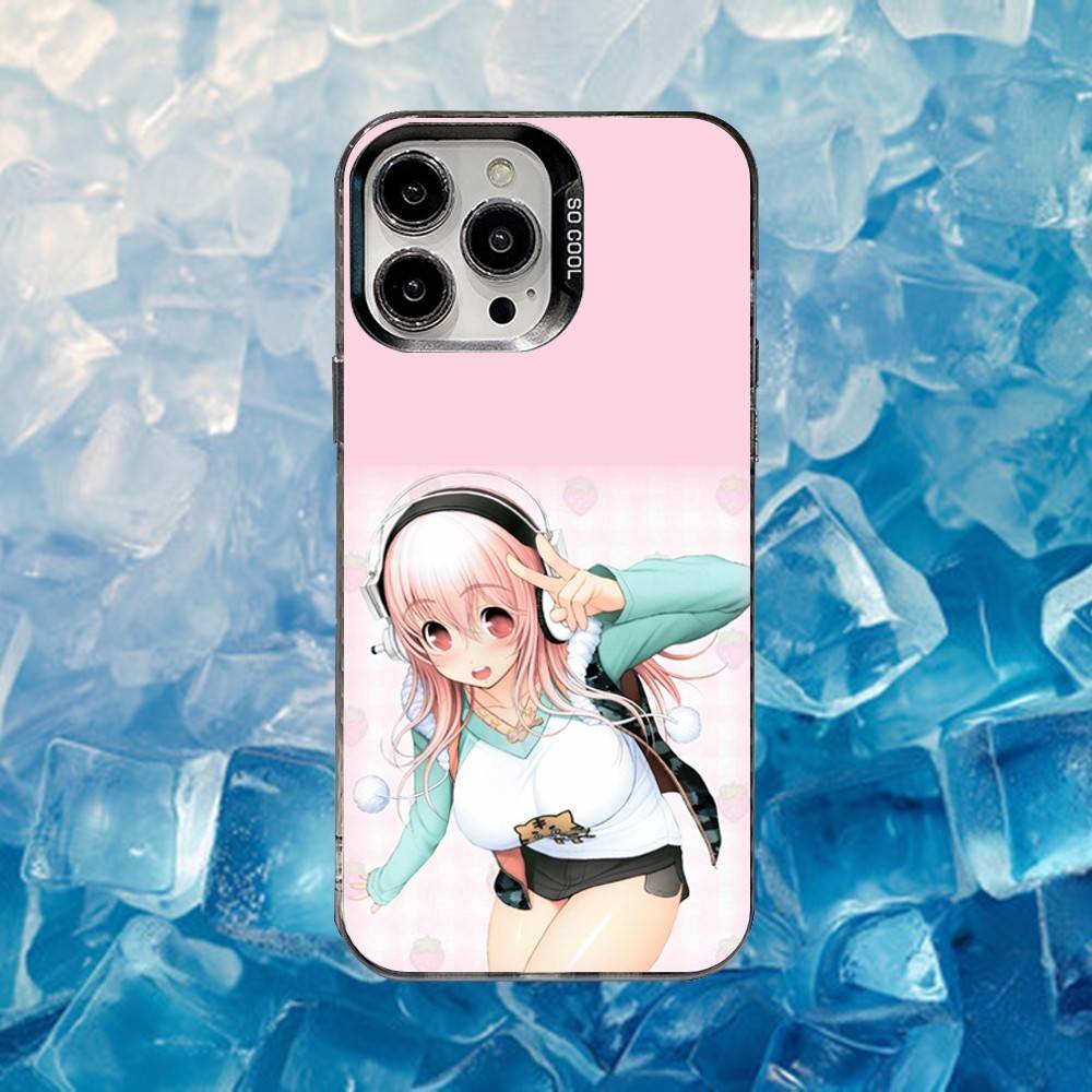 

S-Super S-Sonicos Phone Case For iPhone 16,15,14,13,12,11,Mini,Pro,SE,MAX White Matte Shockproof Cover iPhone11PRO