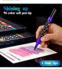 Dual-Headed Glitter Acrylic Marker Pen - Opaque, Double-Color, Superimposable
