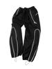 KIIACE Reflect Track Pants Black