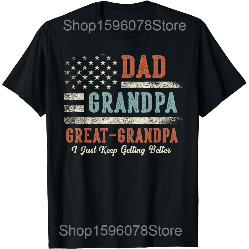 Promoted To Grandpa Est 2026 Grandpa Est 2026 T Shirts Men Cotton Humor Streetwear Tee Shirt Short Sleeve Unisex Loose Clothing