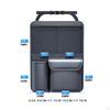 Car Backseat Organizer Multipurpose Foldable with 4 Pockets Storage Bag for Trip Vehicles