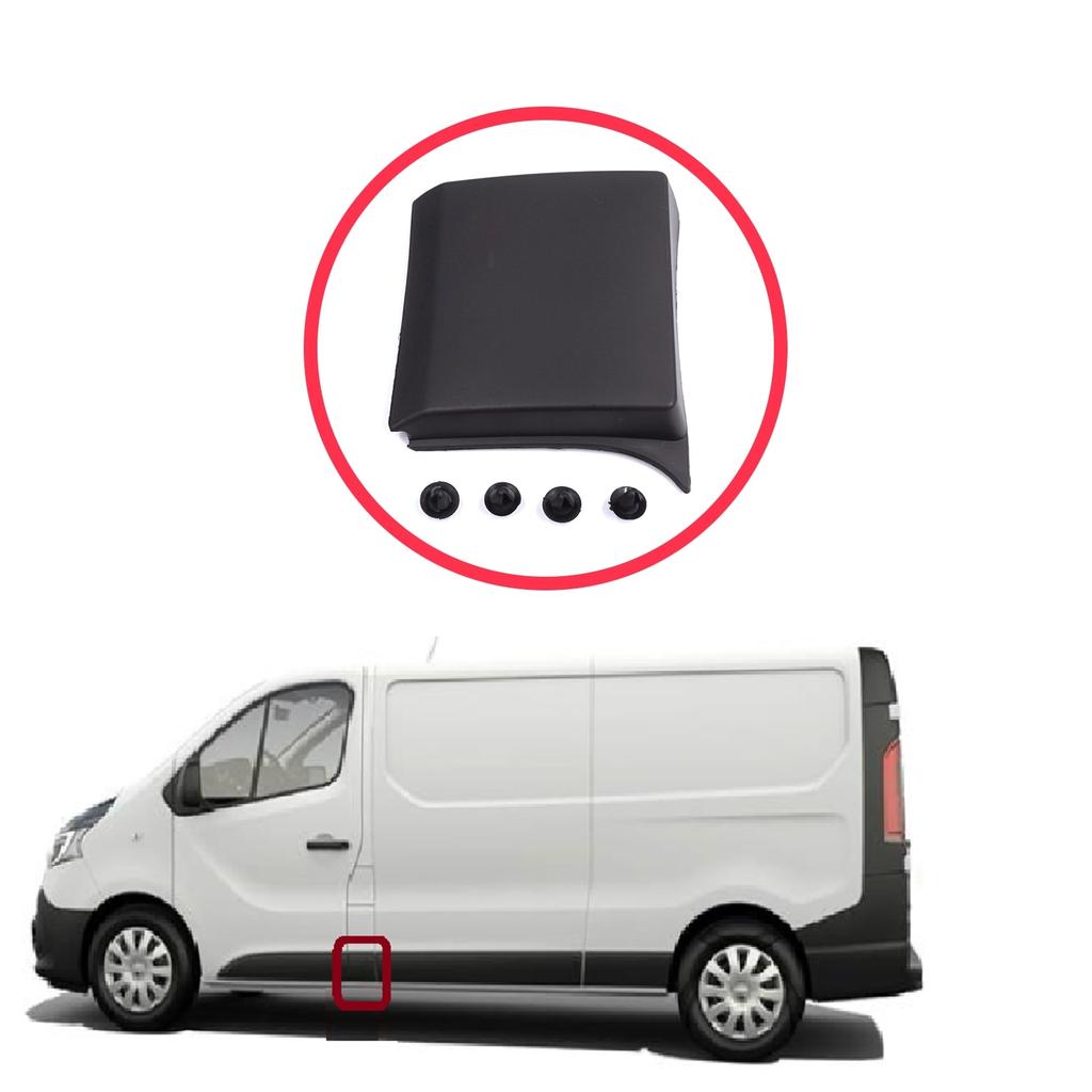 ESP1214-1 Levý boční lištový panel pro Renault Trafic MK3 Fiat Talento Opel Vivaro B Nissan NV300 Primastar 768196228