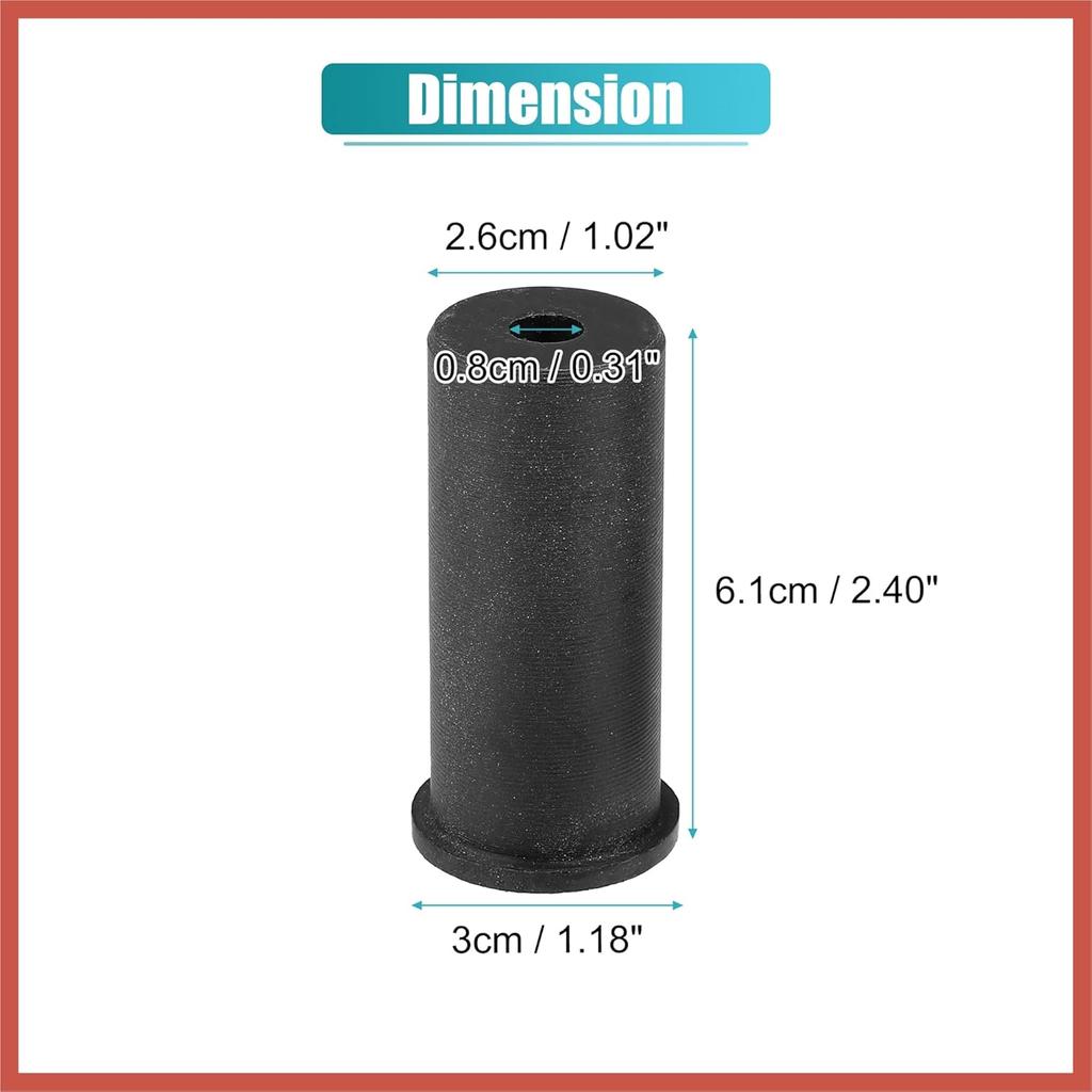 ACROPIX 4 Pcs Upgrade Door Bushings kit Door Shaft Bushings Door Pin Liners for Honda Pioneer 1000-3 700-3 2013-2021 Door Spindle Bushings Car Parts