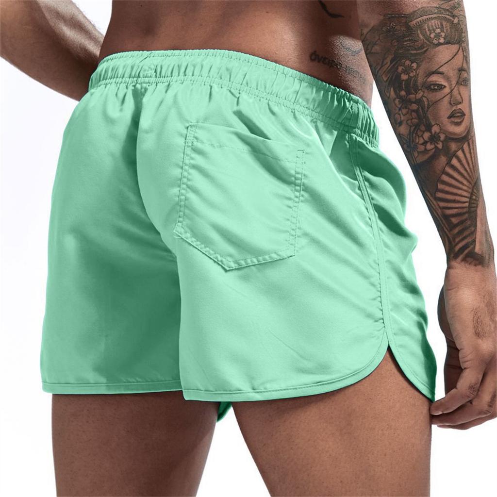 Men's Casual Pants Men's Beach Pants Board Shorts Sports Quick-drying Swim Trunks