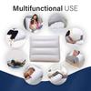 Inflatable Portable Lumbar Support Pillow - Wedge, Body Positioner & Leg Care for Travel and Camping
