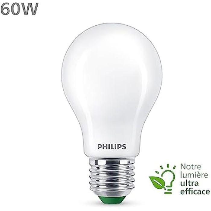 Ampoule LED - PHILIPS - E27 - Blanc froid 4000K - Classe A - 4W