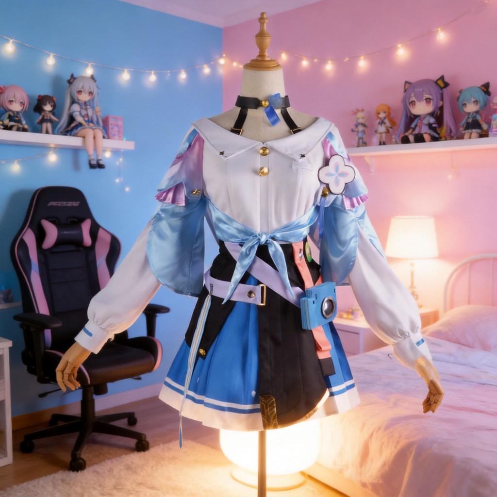 Honkai Star Rail March 7th Cosplay Costume For Anime And Gaming Enthusiasts