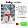Christmas Snowman Pearl Painting Art Painting Kit Handmade Diy Home Decoration Painting