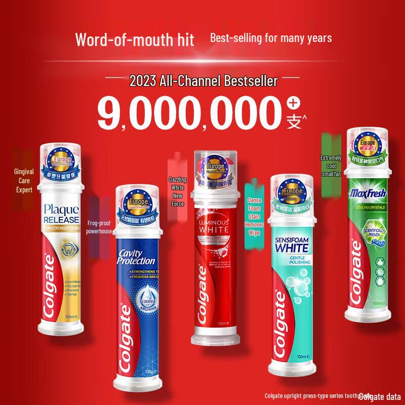 Colgate Exhilarating Cool & Clean Stand-up Toothpaste