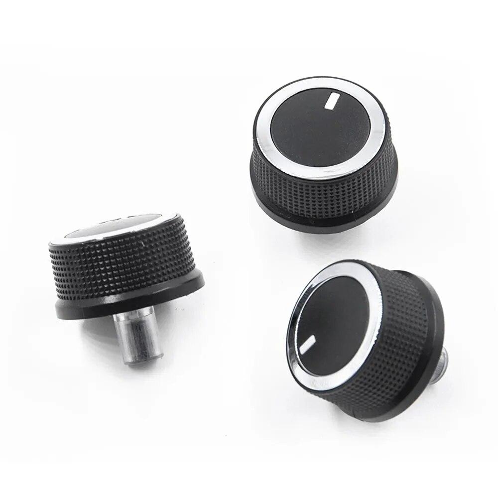 3Pcs A/C Knob Heater Air Conditioner Climate Control Switch Knob Button For Chevrolet 2008 - 2017 Express Van Savana 84793085