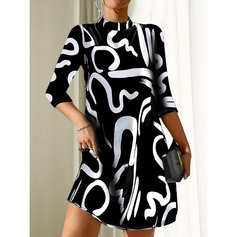 Women's Fashion Summer Spring 1/2 Sleeves Sleeve  Casual Dresses