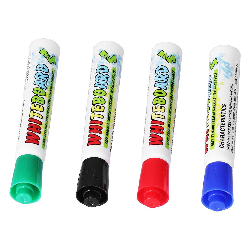 4 Colors Watercolor Markers, Small Portable Art Markers for Kids and Adults, with Premium Ink for Graffiti on Fabric, Wood and Glass