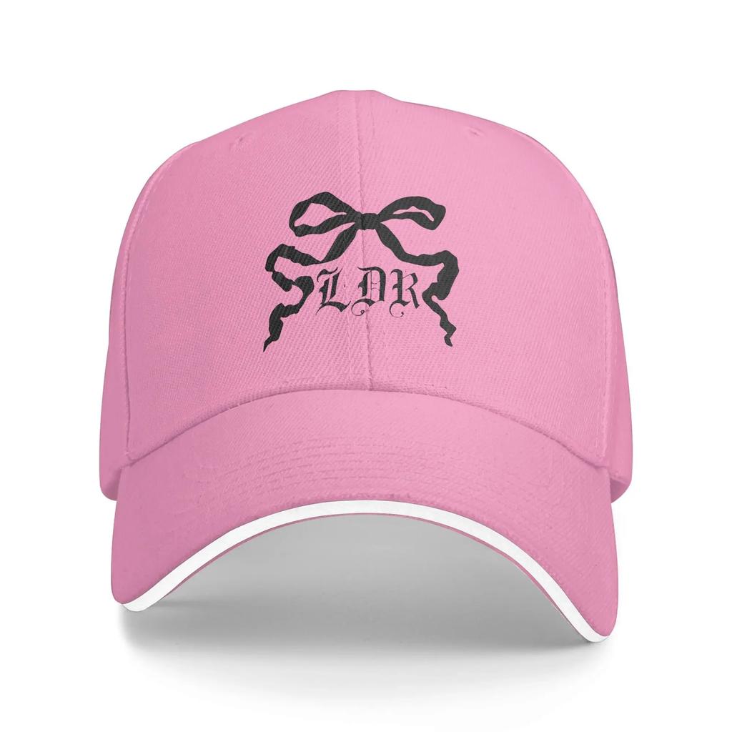 Lana Del Rey Casual Baseball Cap Ribbon Hunting Camping Hip Hop Hats Summer Wholesale Couple WoUnisex Fitted Retro Snapback Cap