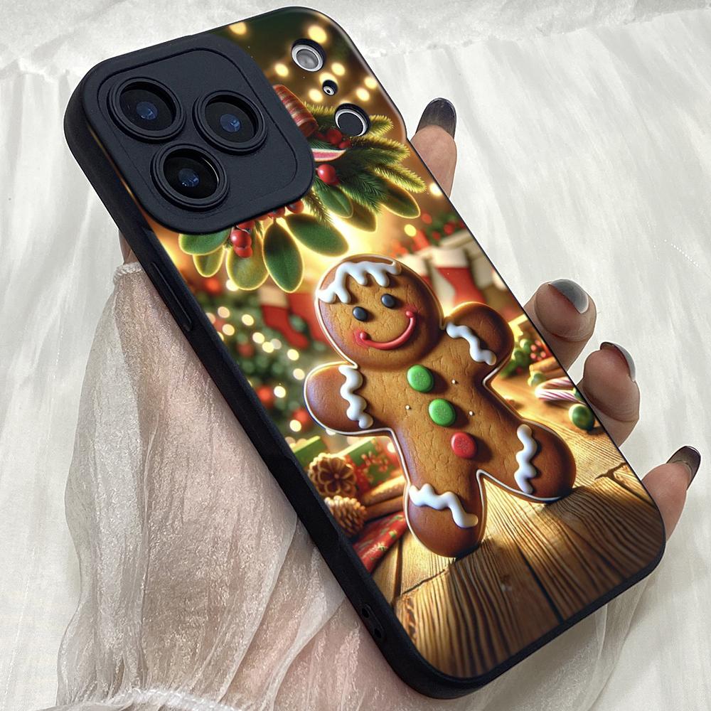 M308 Christmas Angel Eyes Soft Phone Cases for iPhone Samsung Galaxy Xiaomi Rdemi Huawei Honor Infinix Realme OPPO Vivo All Model TPU Case