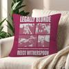 Movie L-Legally Logo B-Blonde 45*45Cm Cushion Cover Pillow Cover Decor Pillowcase Home Pillowcase For Couch Pillow