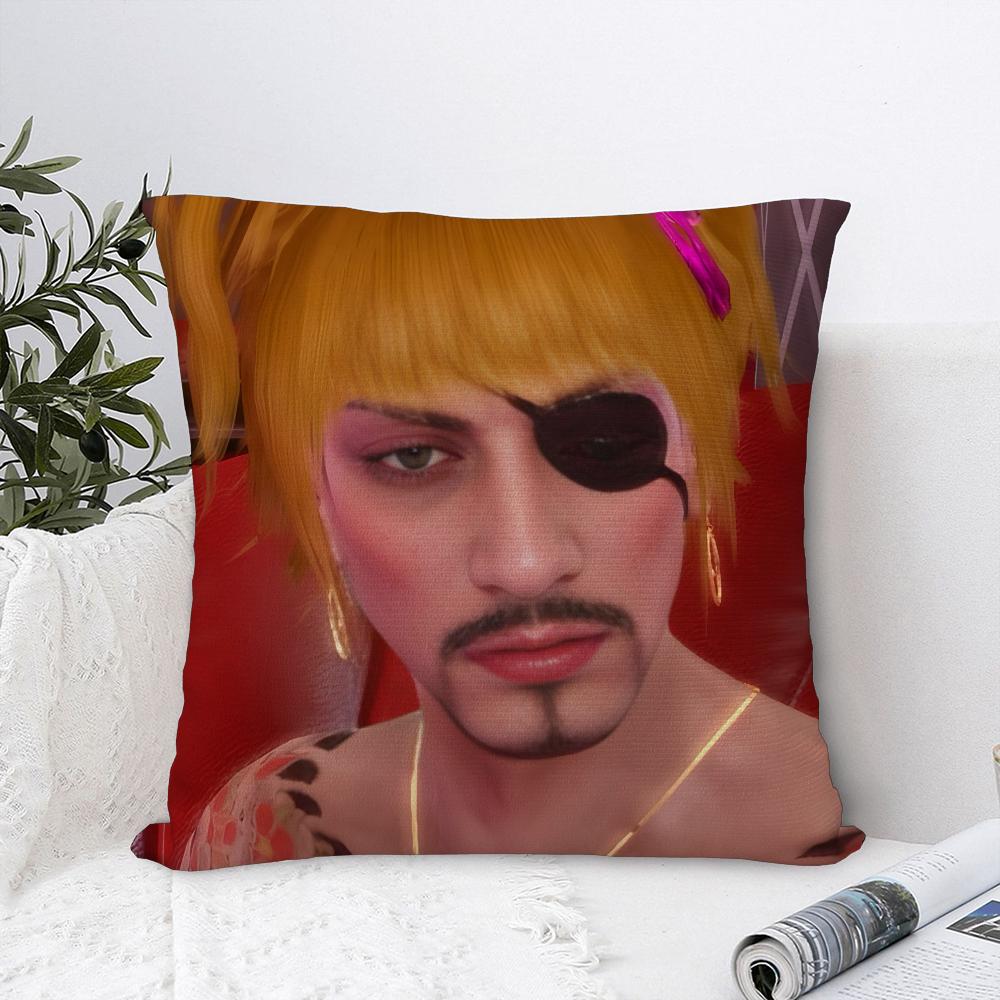 Love G-Goro Majima Y-Yakuza Pillow Case Sofa Decorative Home Double-sided Print Plush Square Throw Pillow Covers Cushion Decor