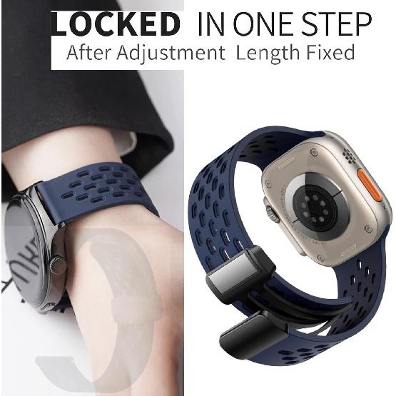 Compatible with Voice Caddie Smart Watch Bands, Quick Release Breathable Silicone Replacemet Band Straps Compatible with Voice Caddie T11 PRO, T9