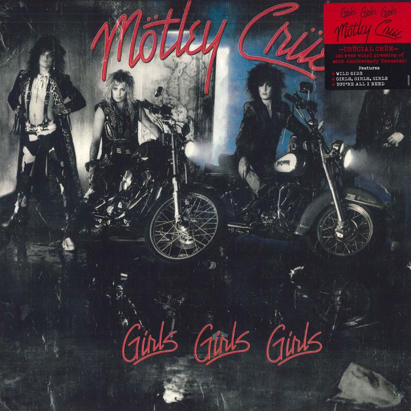 

LP Record MOTLEY CRUE - Girls, Girls, Girls 538782561 BMG Rights Mana 2022 US Rock