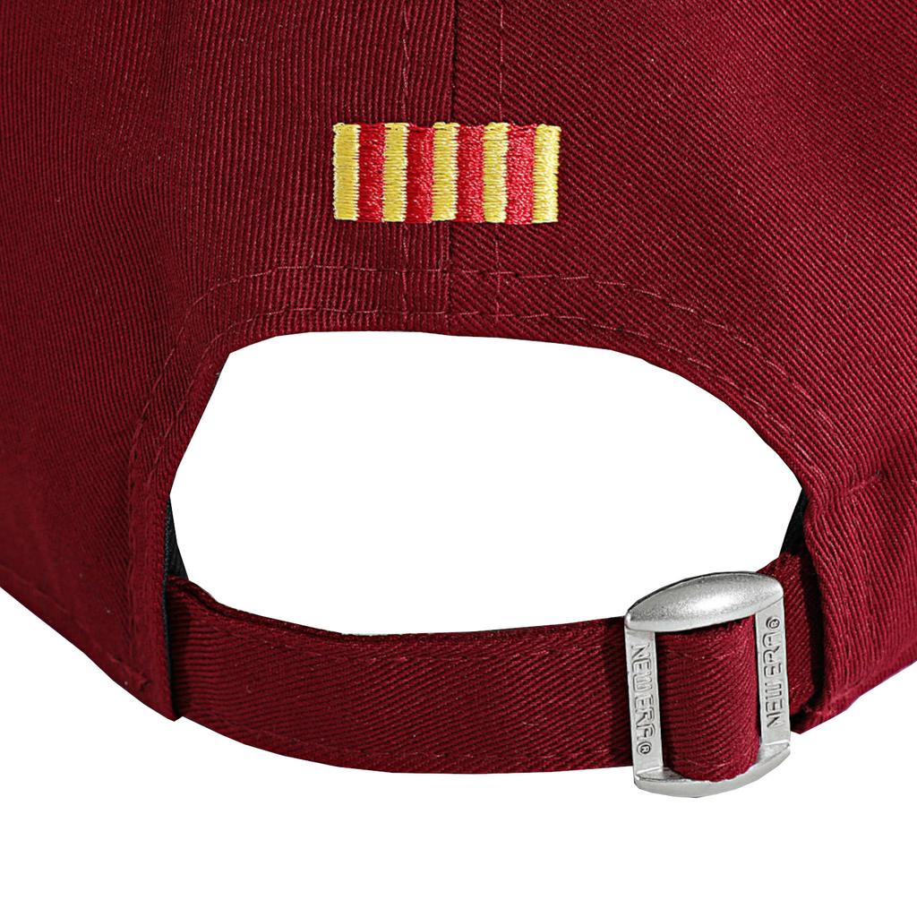 New Era Core 9Forty FC Barcelona Cap, Mens Burgundy Cap