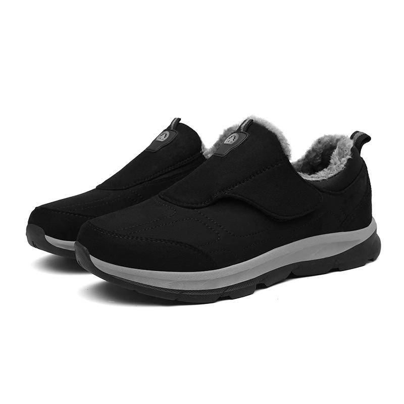 Winter new couple shoes low-top cotton shoes casual velvet cotton shoes warm outdoor shoes 35
