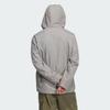 Adidas Casual Jackets Unisex Pure Ice Gray Hooded Moderate Other KF5232