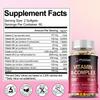Complex B Vitamin Capsules, Containing Vitamin B1, Vitamin B2, Biotin, High-potency Formula, Suitable for Adults.