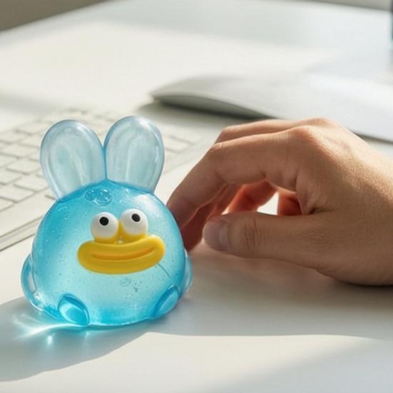 Kawaii Squeeze Toy, Soft TPR Stress Ball for Anxiety, Slow Rising Decompression Fidget, Cute Gift for Kids