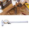 Walfront Dial Caliper 0-150mm 0.02mm Vernier Caliper Steel Impact Resistant Adjustable Caliper Measuring Tool with Depth Rod, Industrial Tool