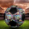 1pc JoJos Bizarre Adventure Football Soccer Ball Size 5 Indoor Soccer Ball Fashion Colorful  Backyard Game -Great For Sports Fans Gift HE7