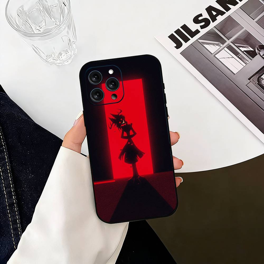 

H-Hotel Alasto Hazbin -PC Phone Case Silicone Soft For IPhone 17 16 15 14 13 12 11 X XR Plus Pro Max Plus iPhone11PROMAX