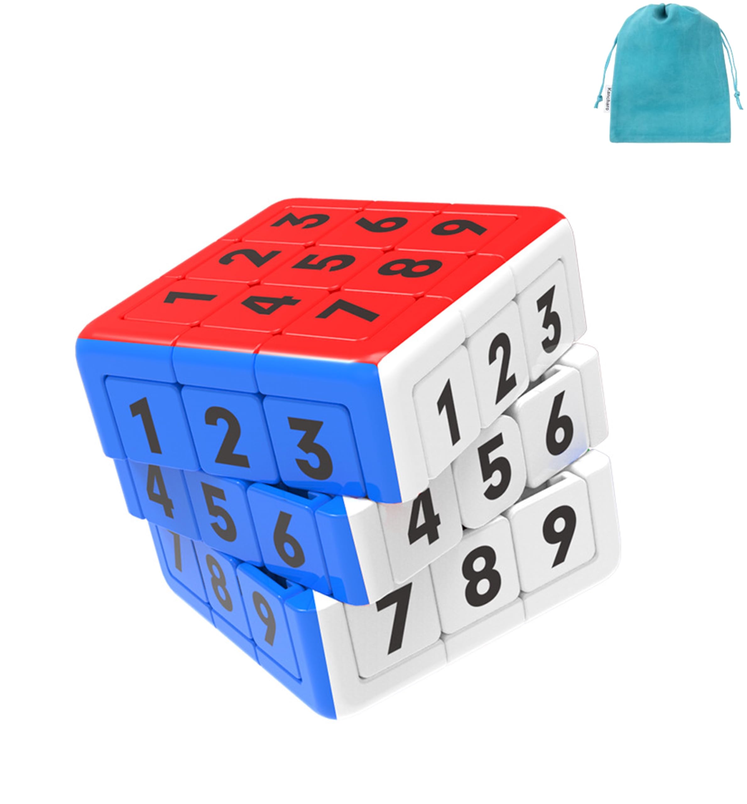 

Kancharo YuXin Sliding Sudoku 3x3 Судоку-головоломка с магнитом 3x3x3 кубик [С сумочкой/оригинальный продукт]