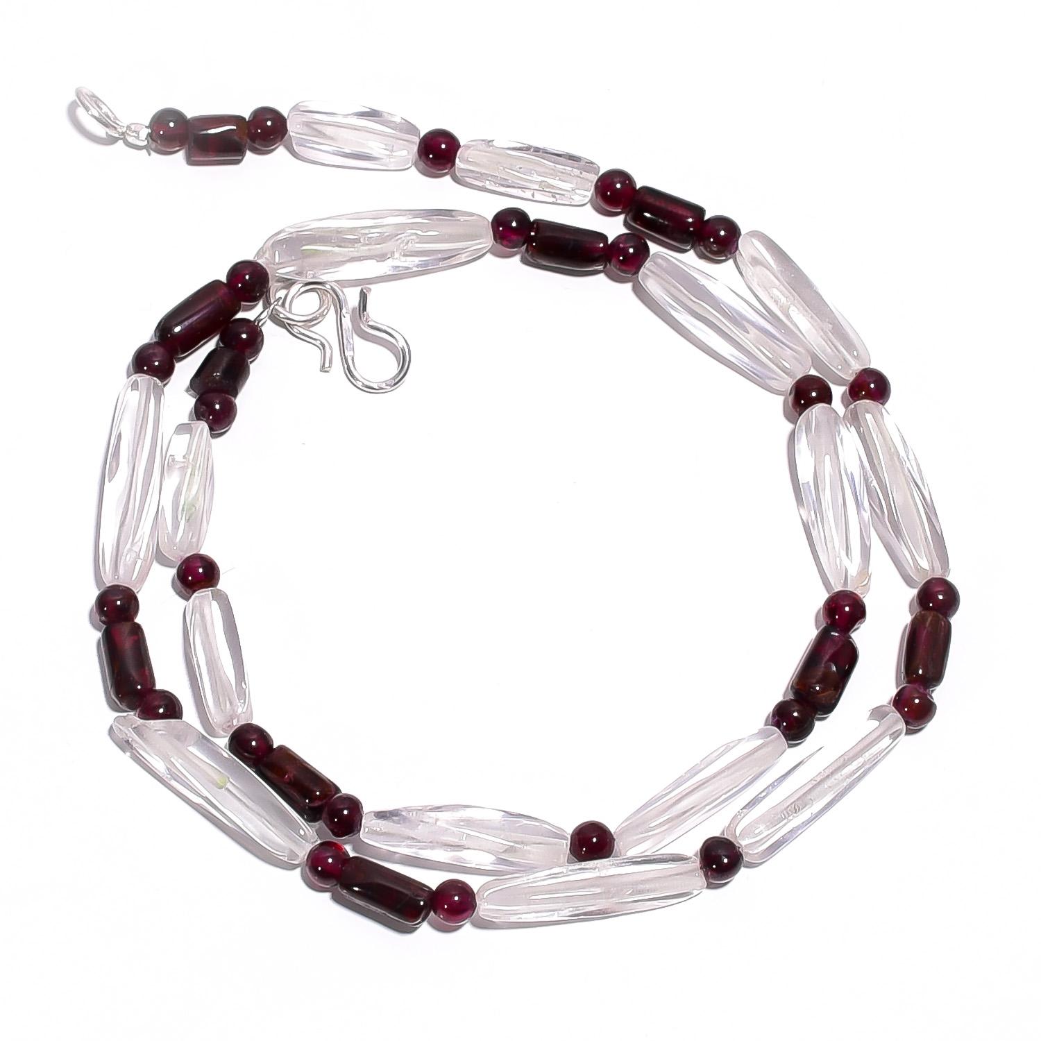 

Натуральный кристалл гранат драгоценный камень смешанная форма гладкие бусины ожерелье 17 UB-4579 UB-4579