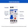 Chint 1P+N Miniature Circuit Breaker with 220V RCD Leakage Protection
