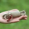 Reflective Paracord Tent Guyline Rope Outdoor Camping Canopy Rope Tent Lanyard Strap Clothesline Rope Easy to Use