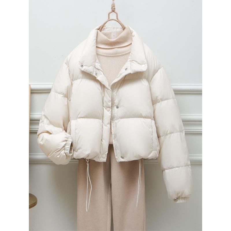 Down Cotton-padded Clothes Women's New Small Design Sense Cotton-padded Jacket Bread Clothes Short Cotton-padded Clothes Jacket