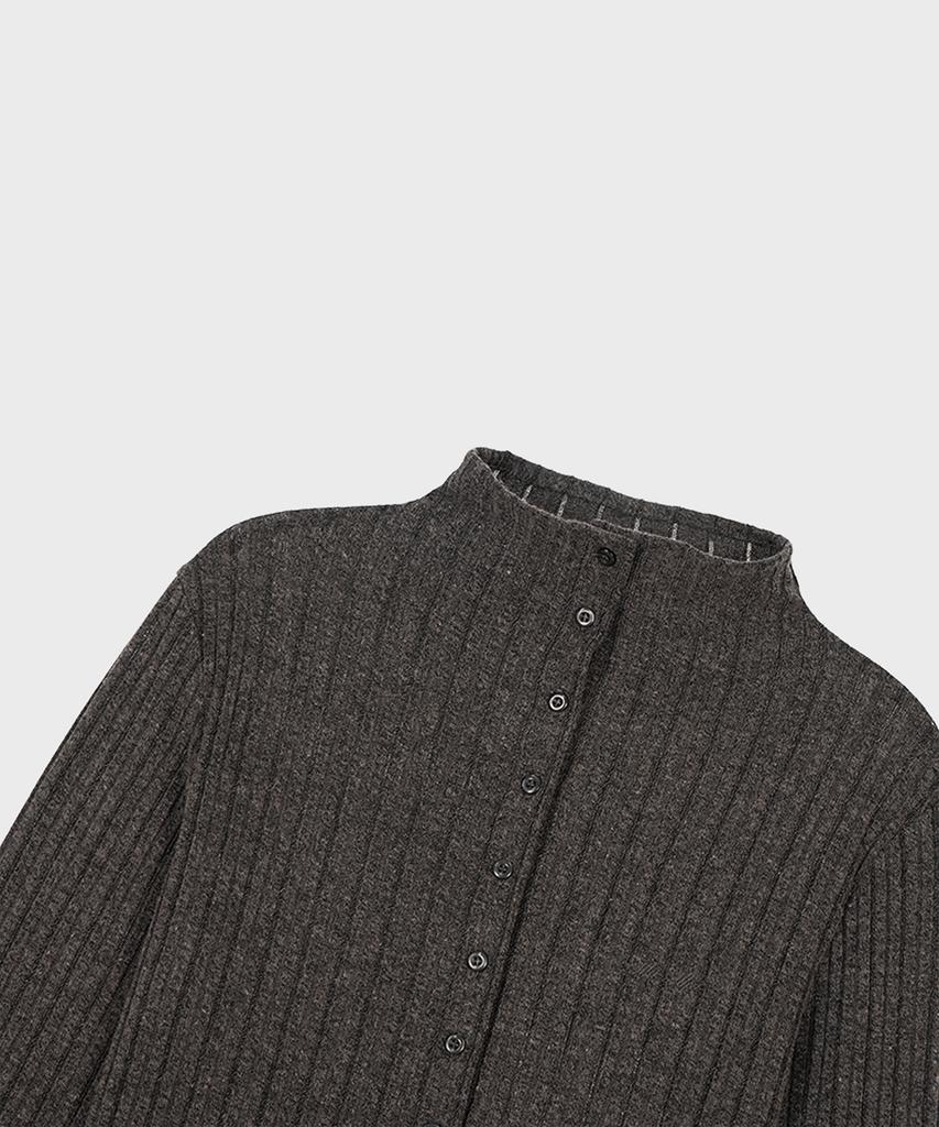Alkialka High-Neck Long Sleeve (Charcoal)