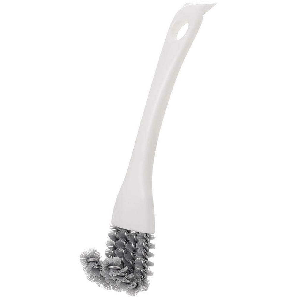 Grill Brush V-shaped Hooked Brush and Scraper Multifunctional Barbecue Kit Net Cleaning Brush for Kitchen Gadget