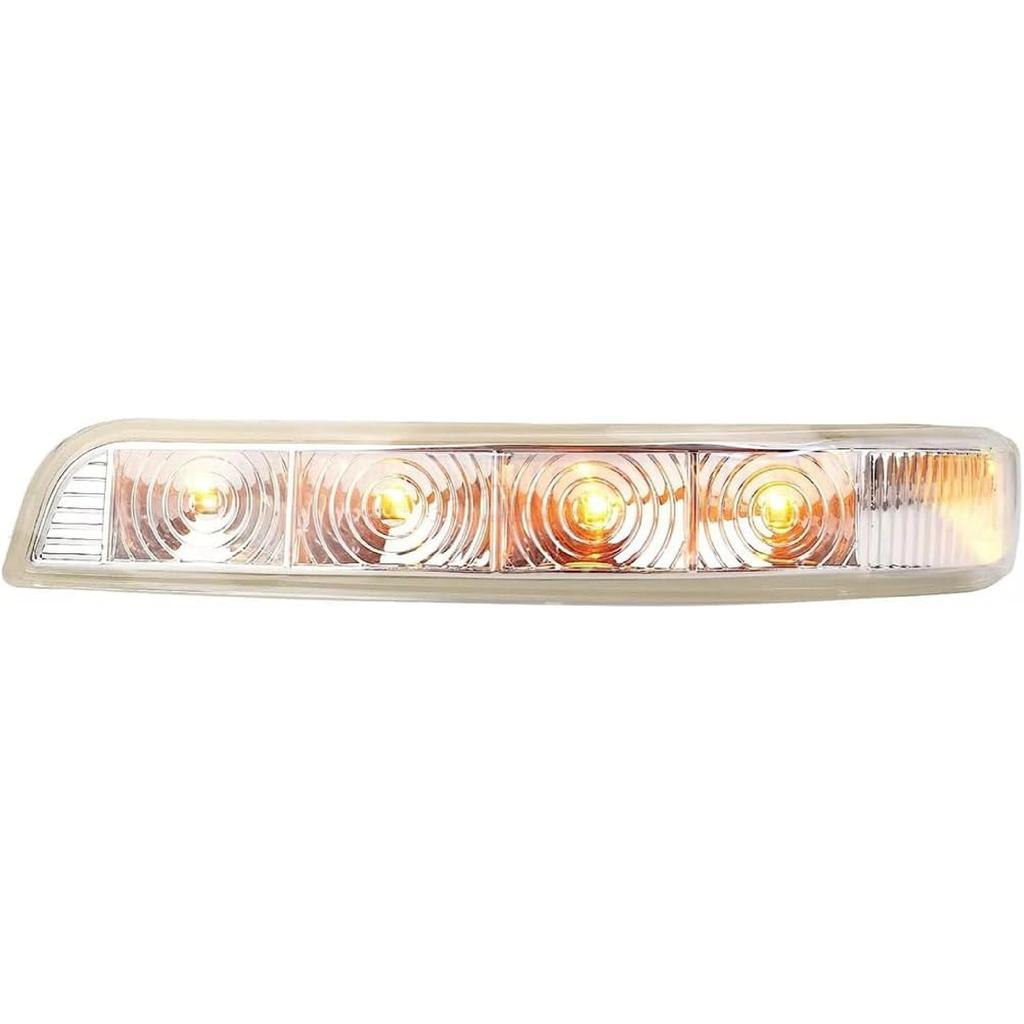 Outside Mirror Signal Lamp 4 LEDs Left Right, for Kia Sorento 2012 2014 2015, Replace 87613-2P000 87623-2P000 (Left)