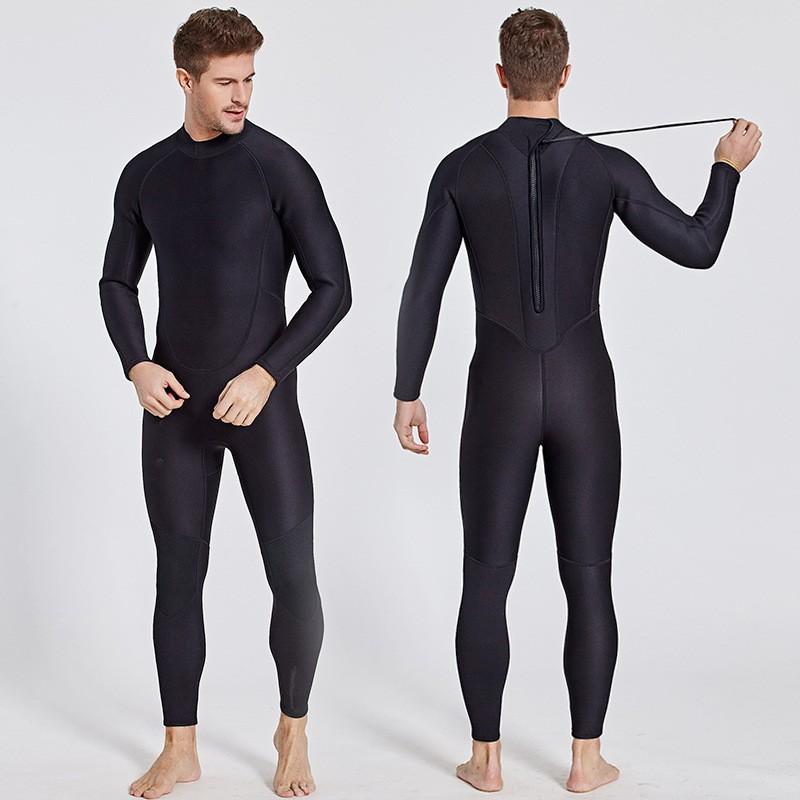 Heren 1,5 mm Volledig Lichaam Wetsuit Duiken Snorkelen Zwemmen Warmte Bescherming UV Zonnescherm