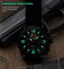 MEGIR Chronograph Luxury Military Sports Watches for Men Waterproof Date Clock Silicone Strap Male Wristwatch Reloj Hombre 2116
