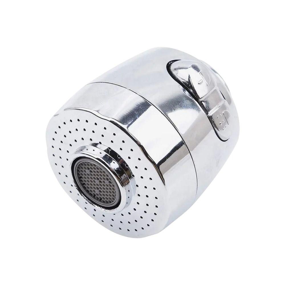 1Pcs Durable Swivel Head Kitchen Faucet Nozzle 360 Rotatable Bent Water Filter Diffuser Faucet Bubbler Water Saving