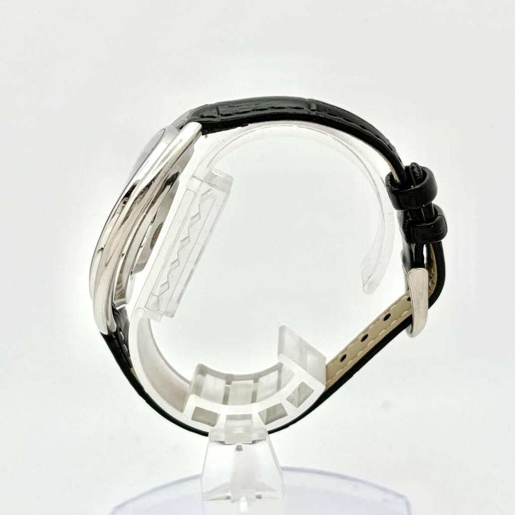 Used [New battery] SWAROVSKI Crystal Ladies Watch Silver 5181008 New Belt