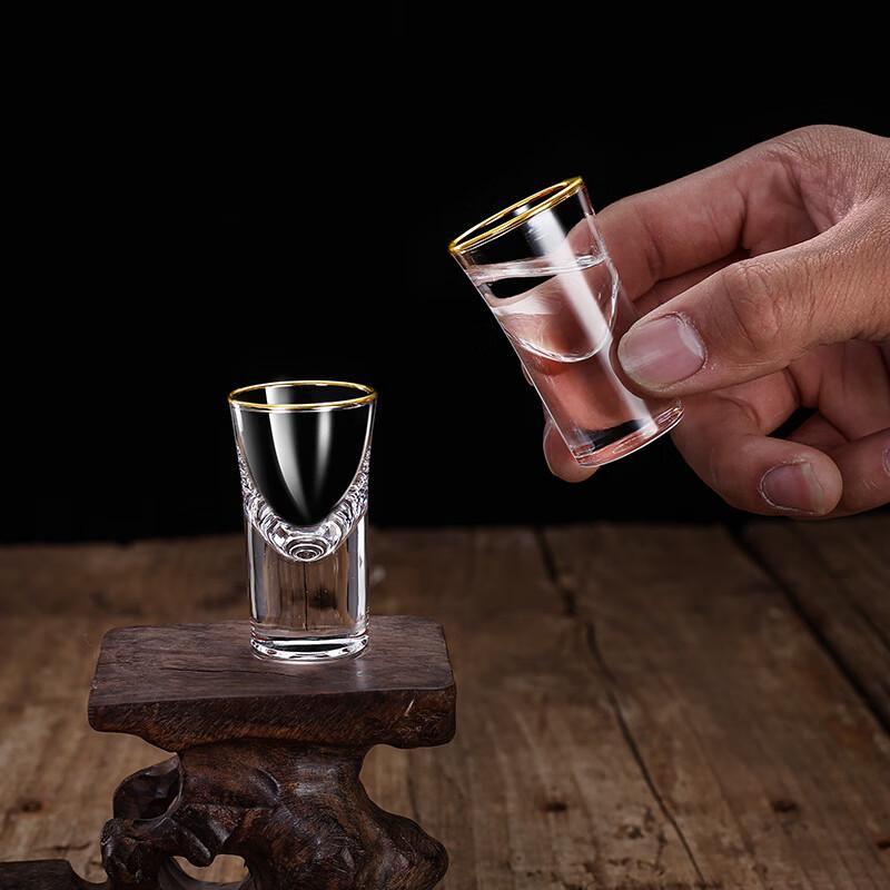 Glass Liquor Decanter and Shot Glass Set