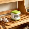 2In1 Mini Garlic Press Chopper Manual Garlic Mincer Slicers Grater With Storage Box Kitchen Fruit Vegetable Toolsols