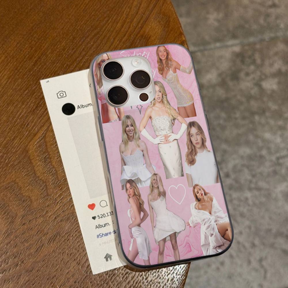 Sängerin Sydney S-Sweeney Für IPhone 17 16 15 14 Plus 13 12 11 Pro Max Mit Stoßfester Schutzhülle