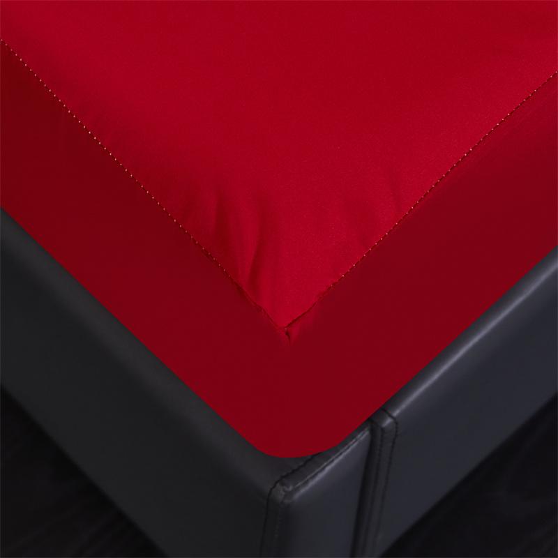 2026 Solid Color Waterproof Bed Sheet Anti Water Dust Bed Mattress Cover Bedcloth Bedding Set Bedspread Quilted Sheet