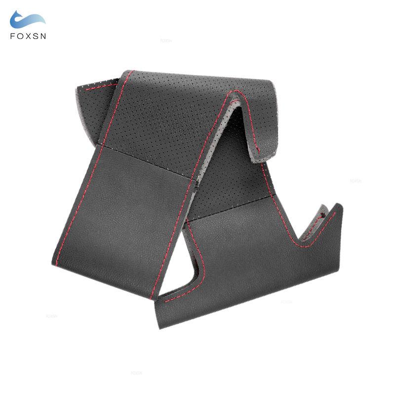 For Nissan 350Z 2003 2004 2005 2006 2007 2008 2009 Car Accessories Inner Perforated Microfiber Leather Steering Wheel Cover Trim