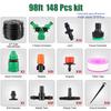 50m Adjustable Drip Irrigation Kit for Automatic Plant Watering